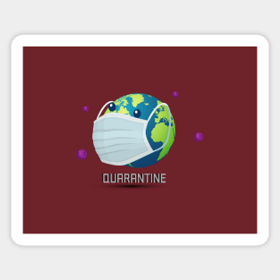 Quarantine stay at home Sticker